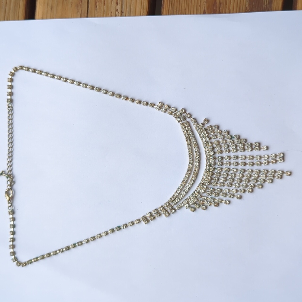 Vintage rhinestone necklace